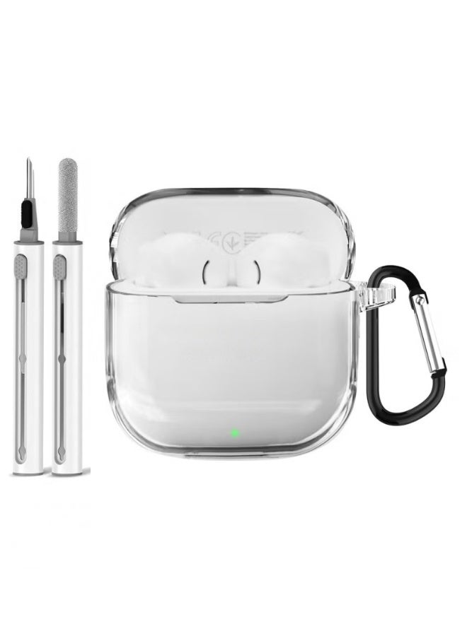 Soft Silicone Protective Case Cover for Huawei FreeBuds SE 2 / SE 3 with Cleaner Kit and Keychain - Image 1