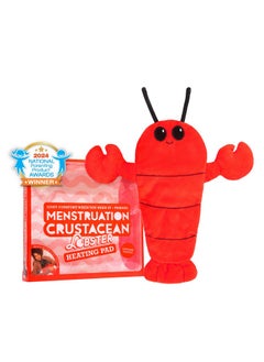Menstruation Crustacean Lobster - The Original Viral Cuddly & Cute Plush Lavender Scented Heating Pad for Cramps