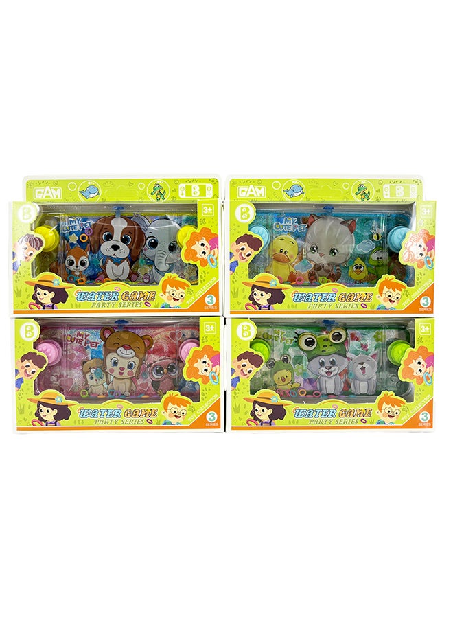 Galaxy Toys Galaxy Animal-Themed Handheld Water Ring Toss Game Toy - Assorted Themes & Colors (1 Random Piece) – Fun and Interactive Kids Water Game, Educational & Portable  - Image 1