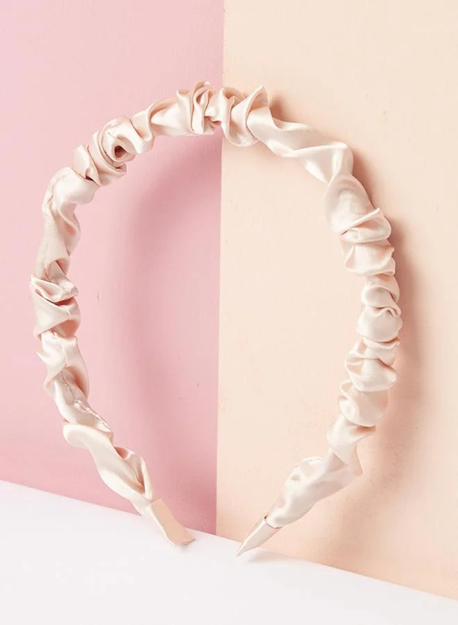 Babies & More Babies & More Newborn Girls Off-White Headband