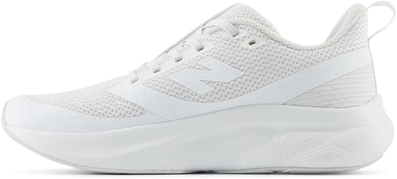 New Balance أحذية جري بيضاء مزودة بأربطة من نيو بالانس للأطفال - Image 2