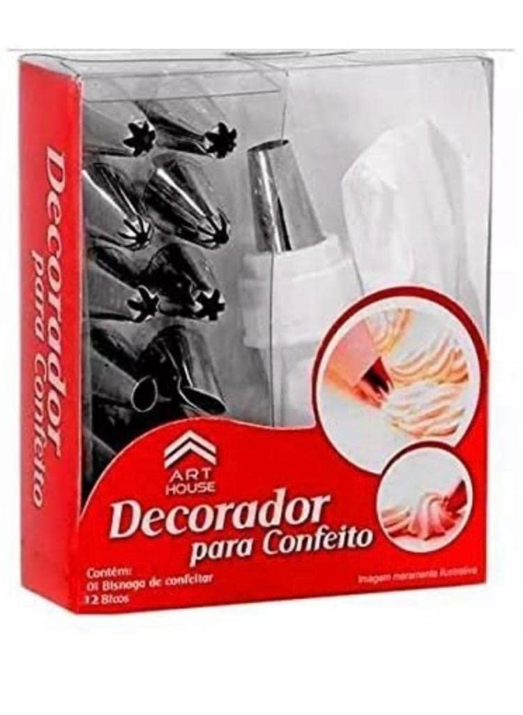 CELLEBII CELLEBII Icing Nozzle Stainless Steel Speciality Icing Nozzle Steel Pack of 12 - Image 2