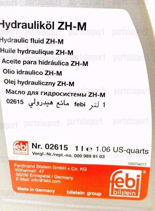 Febi bilstein Hydraulic Fluid 2L for Convertible Top Pump & Hydropneumatic Suspension for Mercedes - Image 2
