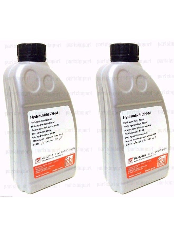 Febi bilstein Hydraulic Fluid 2L for Convertible Top Pump & Hydropneumatic Suspension for Mercedes - Image 1