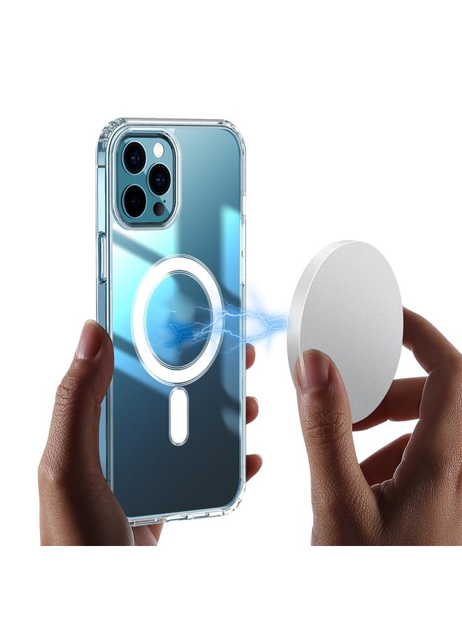 S-TOP Case For iPhone 14 Pro Max Magsafe Clear Acrylic PC Phone Case - Image 4