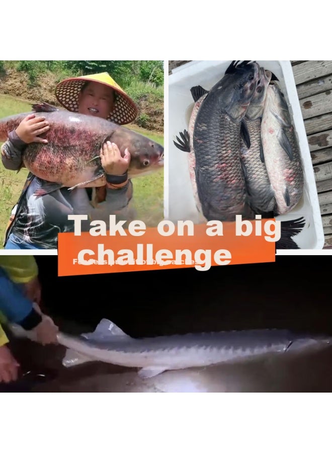 Simago Ximanduo Giant Rod 19 Sections 8h Ultra Hard Carbon Imported Fr Japan For C Prehensive Fishing Of Catfish, Carp, And Bream With A 4.8m Pole - Image 3