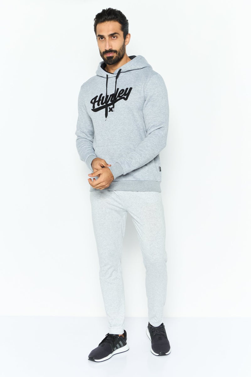 Hurley Men Sportswear Fit Outdoor Sweatshirts, Grey - Image 2