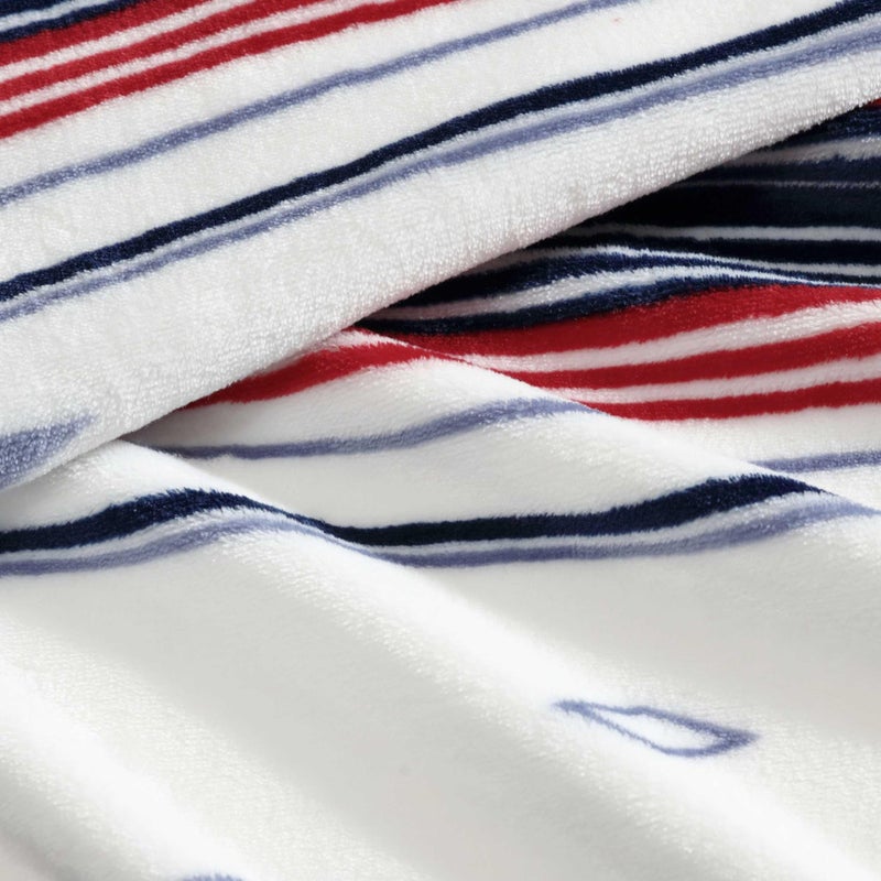 Wrangler - Throw Blanket  Soft Plush Fleece Bedding  Yellowstone Inspired  Western Decor for Bed or Couch (Coyote Sands Blue/Red  50"" x 70"") - Image 4