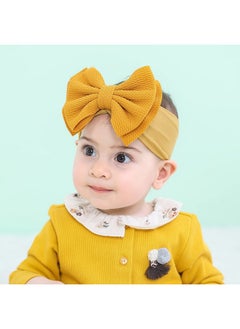 Cinaci Cinaci 12 Pack Super Stretchy Nylon Headbands with Big Bow Hair Accessories Wide Headwraps for Baby Girls Infants Toddlers Kids  - Image 4