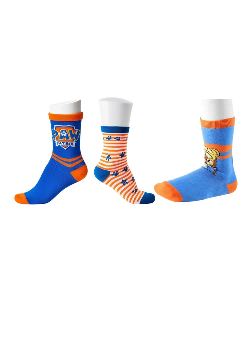 PAW PATROL 3 PAIRS | PAW PATROL ANKLET SOCKS 78% COTTON| 18% POLYESTER | 4% ELASTANE