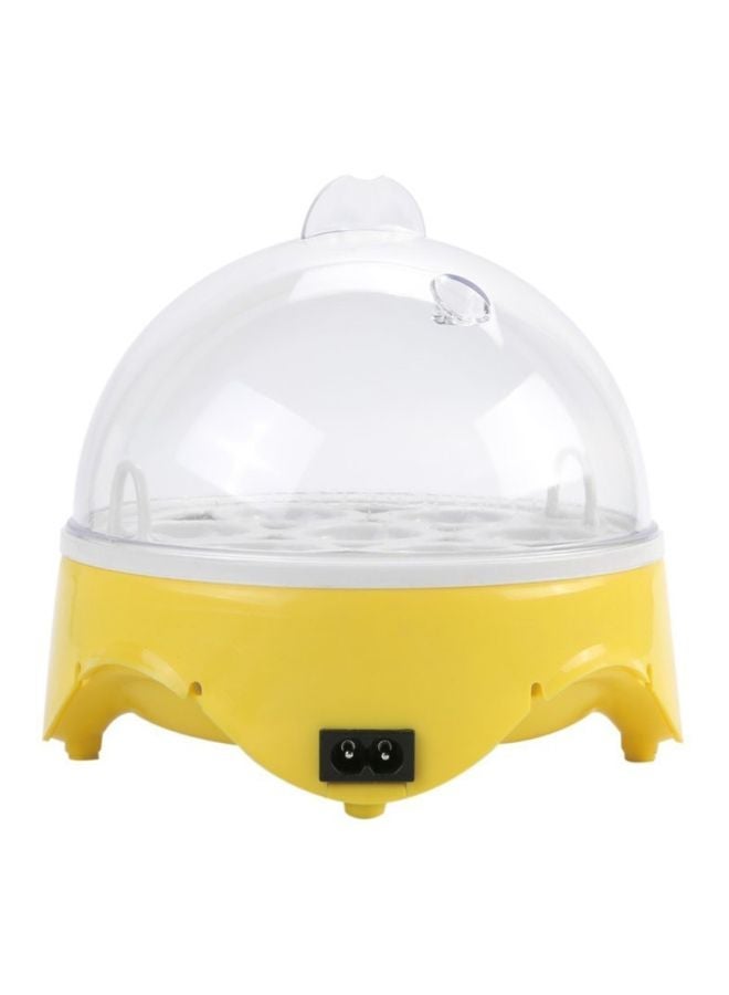 NIBEMINENT 7-Slot Egg Incubator White/Yellow/Black - Image 5