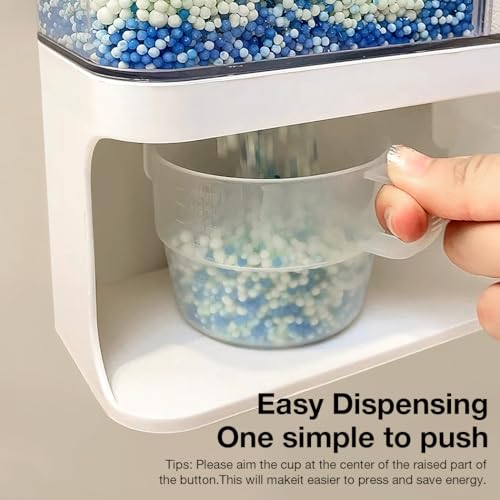 Conworld Laundry Beads Dispenser -Laundry Detergent Dispenser, Easy Access to Scented Beads, Laundry Room Organization Suitable for Laundry Beads , Laundry Powder, Rice (BPA Free ) - Image 4