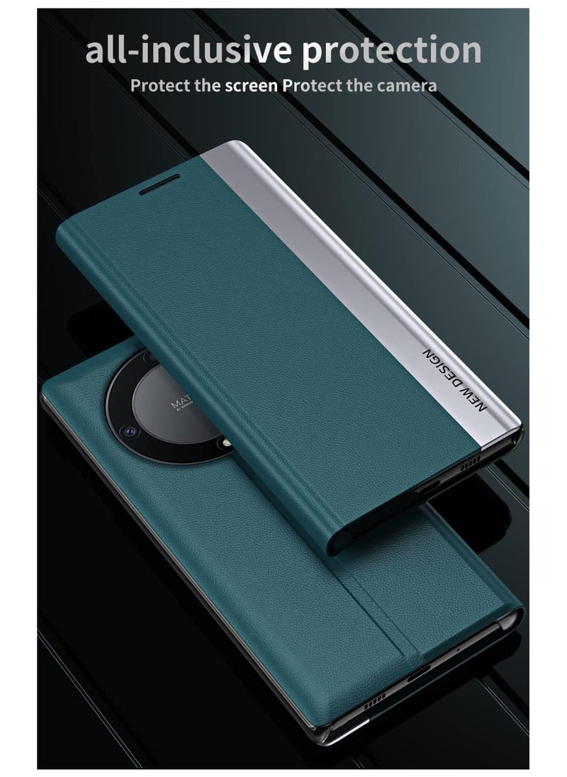 General Case Compatible with Honor X9A Cover,Ultra Slim Flip Right Side Magnetic Leather Shell,Shockproof TPU Phone Cover for Honor X9A  - Image 5
