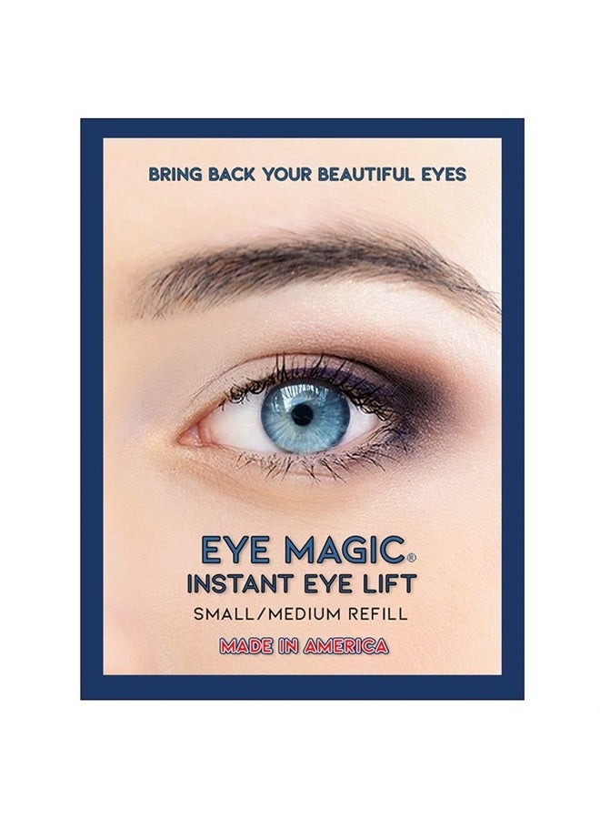 Eye Magic Premium Instant Eye Lift (Small/Med Refill) Lifts and Defines Droopy, Sagging, Hooded, Eyelids For A More Youthful Look | Safe For Daily Use | Made in America - Image 1
