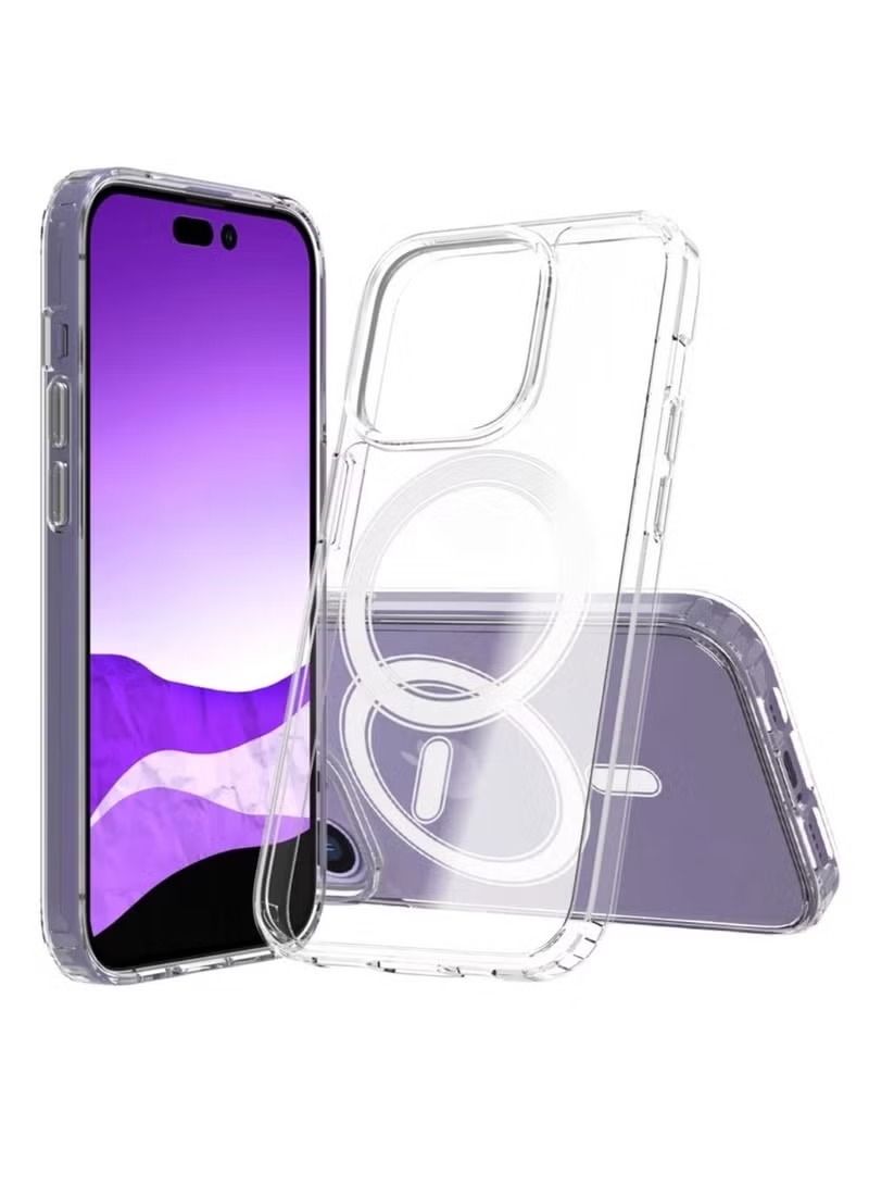 Zaboon Protective Case Cover With Magsafe for Apple iPhone 14 Pro Clear - Image 1