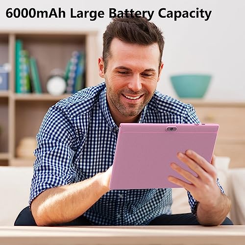 CUPEISI 10 Inch Android 15 Tablet, 2 in 1 Tablets with Keyboard/Mouse/Case/Stylus, 8GB RAM+64GB ROM/1TB Expandable, 1.8Ghz Quad-core Processor, 1280 * 800 HD Touch Screen, 8MP Camera, 2.4G/5G WiFi 6 Tablet - Image 5