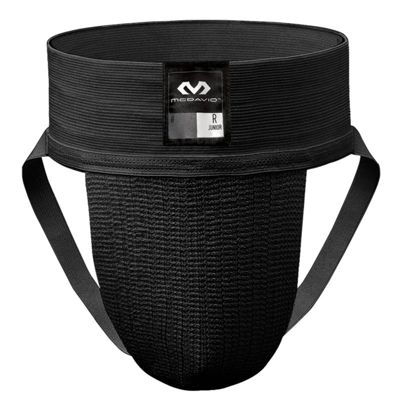 McDavid Athletic Jock Strap Adult Men's, Baseball Protection & More Sports, Black & White - Image 4