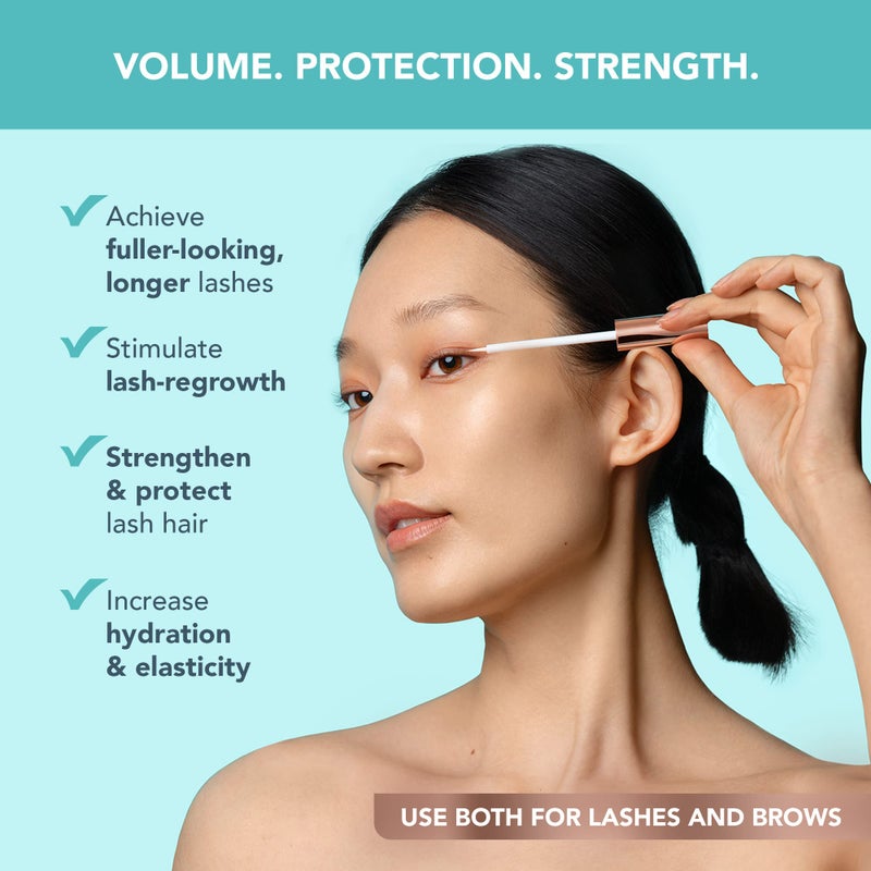 FOREO IRIS Eyelash Serum - Volume, Protection, Strength - Longer Lashes and Eyebrows - Concentrated Lash Serum for Eyebrow and Eyelash Growth- Phytokeratin, Arginine & HA - Fragrance Free - 0.15 fl.oz - Image 2