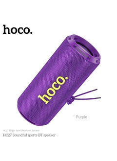 Purple HC27 Lingyu Sports Bluetooth Speaker