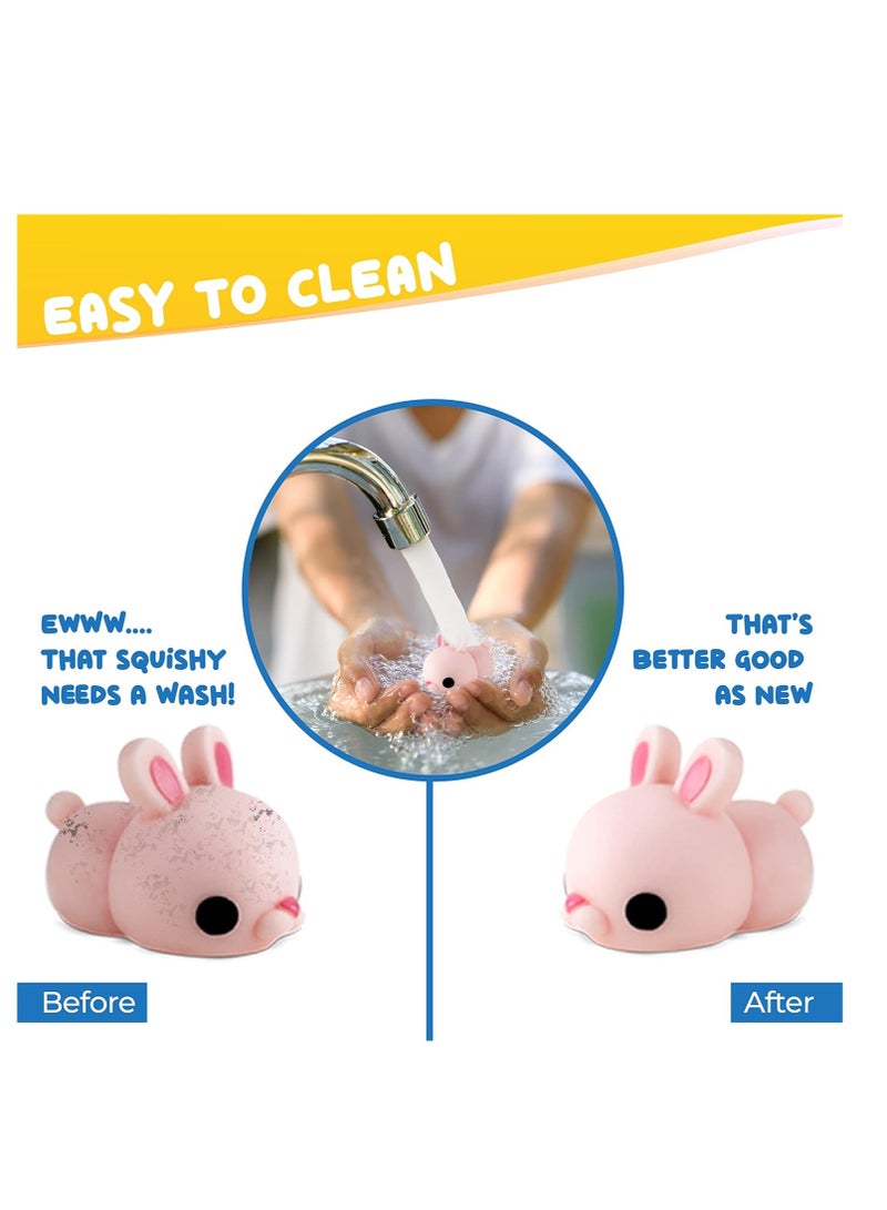 Raxoom 30Pcs Mochi Squishy Toys in Different Shapes | Lightweight | BPA Free | Squeezable | Portable | Washable | For all Ages Stress Relief | Gift Toys - Image 5