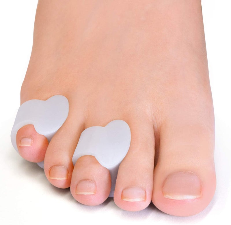 Welnove Gel Toe Separator - Pinky Toe Spacers for Rubbing Relief (Pack of 12) - Image 1