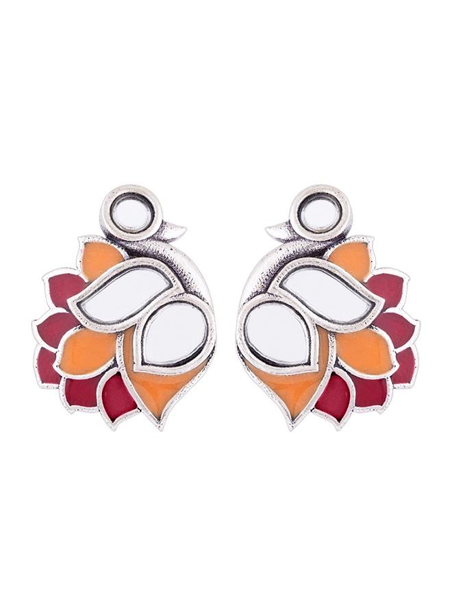 VOYLLA Thikri Bird Motif Stud Earrings - Image 2