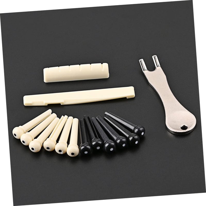 Guitar Bridge Pin Puller Tool with Tuning Pins Durable String Peg Remover for Easy Installation - Image 4