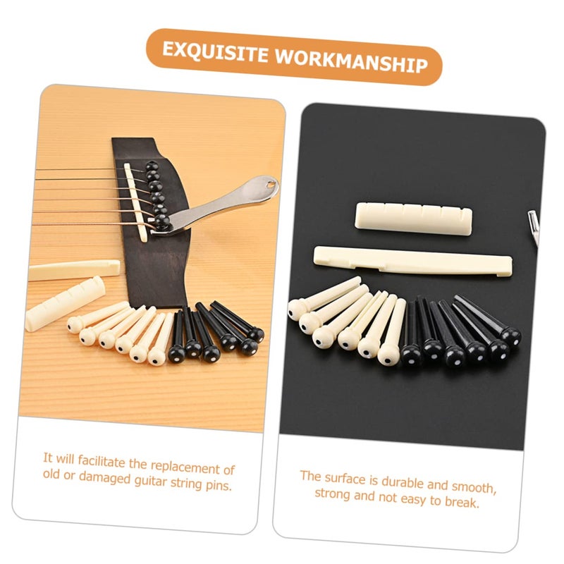 Guitar Bridge Pin Puller Tool with Tuning Pins Durable String Peg Remover for Easy Installation - Image 3