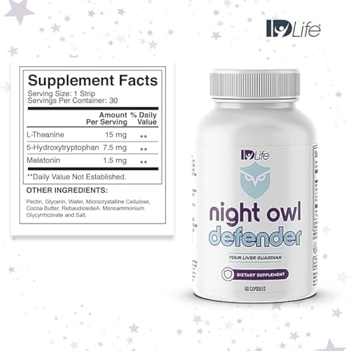 IDLife - Night Owl Defender - Milk Thistle & Curcuminoids for Liver Support, Defense Against Daily Buildup & Nighttime Wellness Boost - 60 Capsules - Image 2