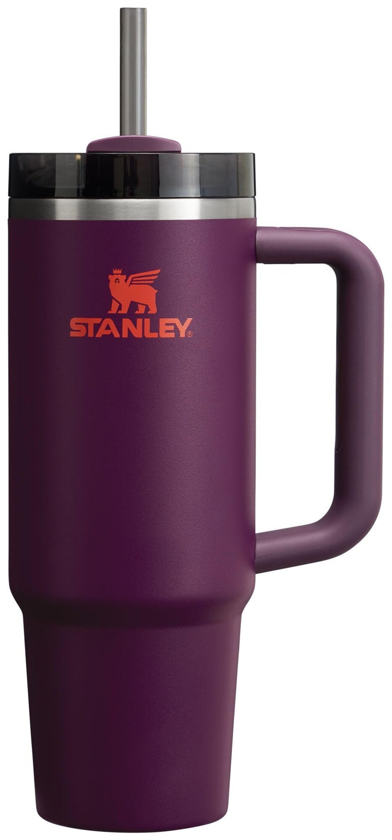 Stanley Quencher H2.0 Tumbler with Handle & Straw 30 oz | Twist On 3-Way Lid | Cupholder Compatible for Travel | Insulated Stainless Steel Cup | BPA-Free | Plum - Image 1