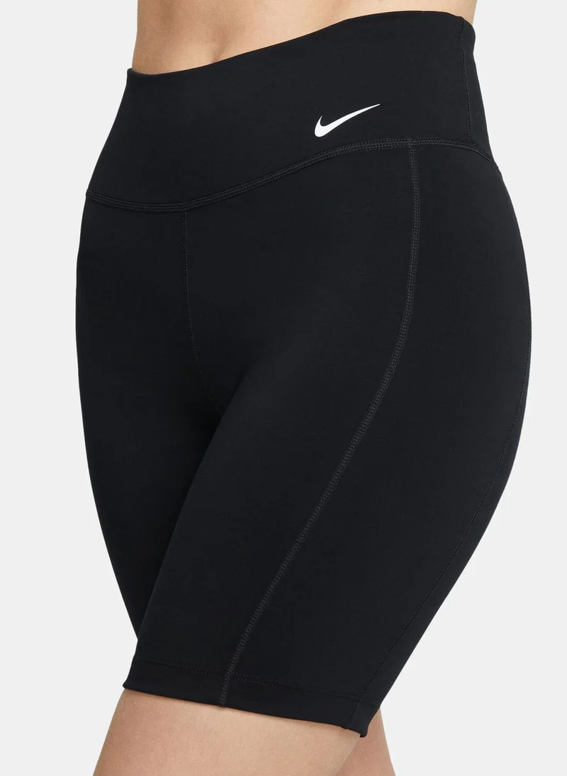 Nike Women's One Leak Protection: Period Mid-Rise Biker Shorts