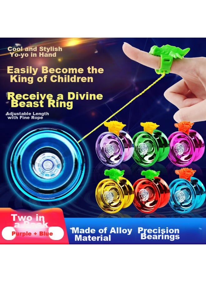 Murcia Yoyo, Children's Toy, Compeion-specific, Alloy, Automatic Spinning, Sleep-activated, Beginner Toy - Image 1