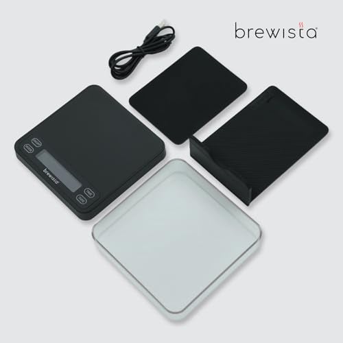 Brewista Smart Coffee Scale III with Timer, 2kg/0.1g High Precision Scale for Espresso and Pour-Over Coffee, Portable Mini Digital Kitchen Scale with Automatic Timing, Rechargeable, 5 Modes - Image 3