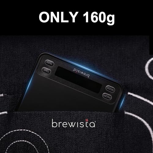 Brewista Smart Coffee Scale III with Timer, 2kg/0.1g High Precision Scale for Espresso and Pour-Over Coffee, Portable Mini Digital Kitchen Scale with Automatic Timing, Rechargeable, 5 Modes - Image 4