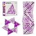 Speks Geode Magnetic Fidget Toy  Sensory Desk Toy for Adults  Teens 14  Stress Relief Gift  Pyramid Quartz - Image 4