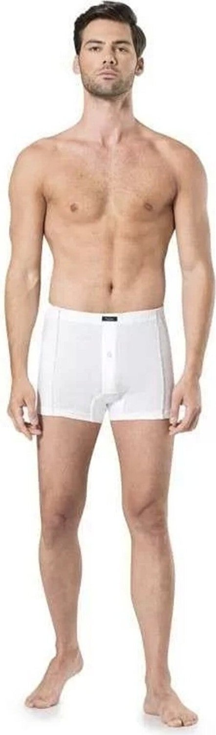 pierre cardin 6 Piece Cotton White Men's Boxer  - Image 1
