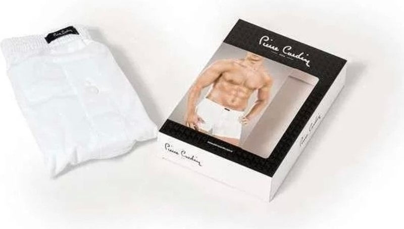 pierre cardin 6 Piece Cotton White Men's Boxer  - Image 3