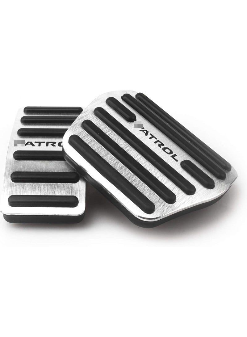 Generic Nissan Patrol Y62 Armada Accessorries 2010 2011 2012 2013 2014 2015 2016 2017 2018 2019 Gas Brake Clutch Aluminum Pedal Covers  - Image 4