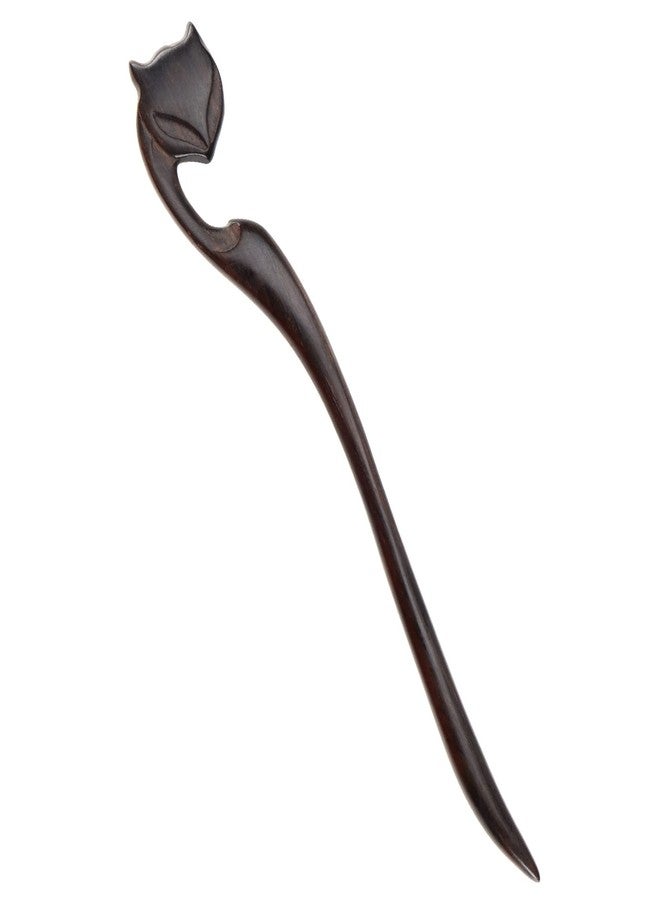 مايكرو تريدرز دبوس شعر خشبي على شكل ثعلب من مايكرو تريدرز، دبوس شعر عتيق، دبوس شعر مرفوع، دبوس شعر تقليدي، إكسسوارات شعر للنساء، تسريحات شعر مرفوعة كاملة، تسريحات شعر منخفضة - Image 1