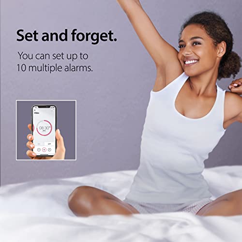Bellman & Symfon Vibio Bluetooth Bed Shaker – Silent Vibrating Travel Alarm Clocks for Heavy Sleepers – Portable Rechargeable Clock with Multiple Alarms, Call and Message Alerts Easy to Pack for Trips - Image 4