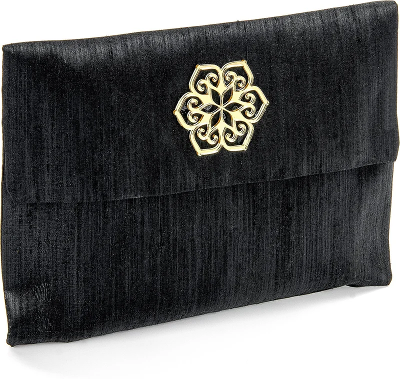İhvan Online Prayer Rug Set - Slub Covered Yasin - Prayer Rug - Prayer Beads - Black Color