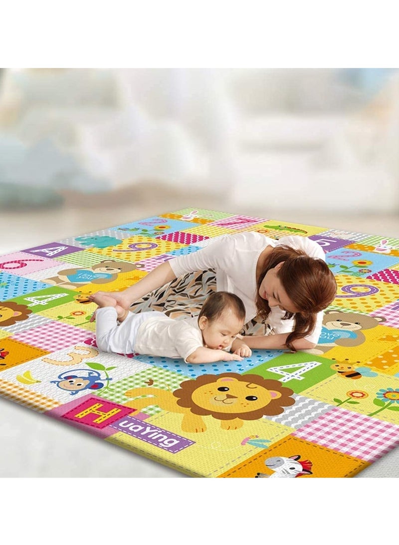 WAMBORY Play Mat, 200 * 180 CM Playmat, Baby Play Mat for Floor Play, Extra Thick Kids Crawling Mat, Water Proof and Reversible Large Soft for Toddler - Image 1