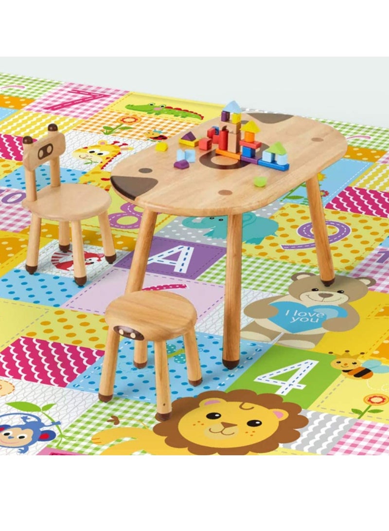 WAMBORY Play Mat, 200 * 180 CM Playmat, Baby Play Mat for Floor Play, Extra Thick Kids Crawling Mat, Water Proof and Reversible Large Soft for Toddler - Image 3