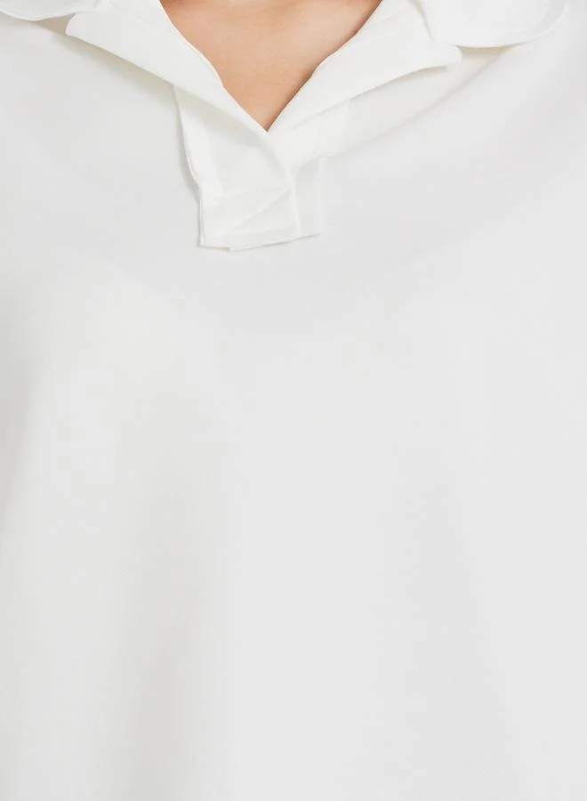 Take Two Take Two Solid Regular Fit Short Sleeve Polo T-Shirt