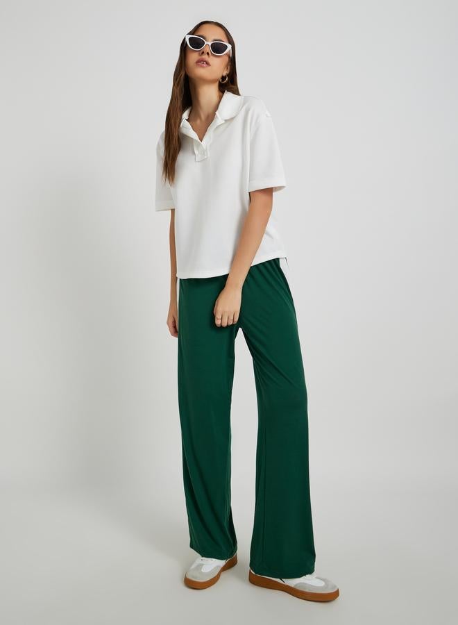 Take Two Solid Regular Fit Short Sleeve Polo T-Shirt - Image 2