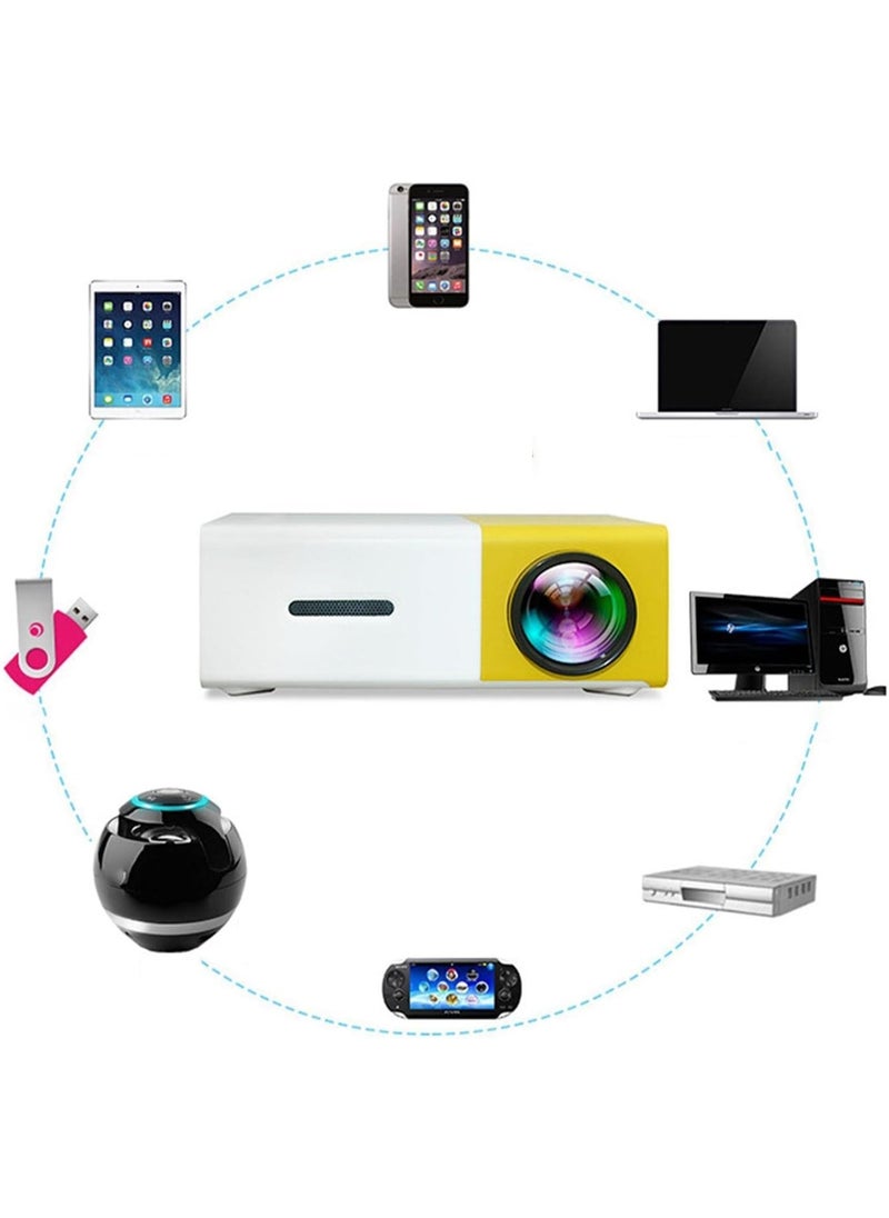 SUKILO - Portable Mini Projector YG300 – Full Color LED Home Theater Projector for Smartphone, Laptop, TV Box | Compact Micro Projector for Outdoor Use, Kids, and Family Entertainment - Image 1