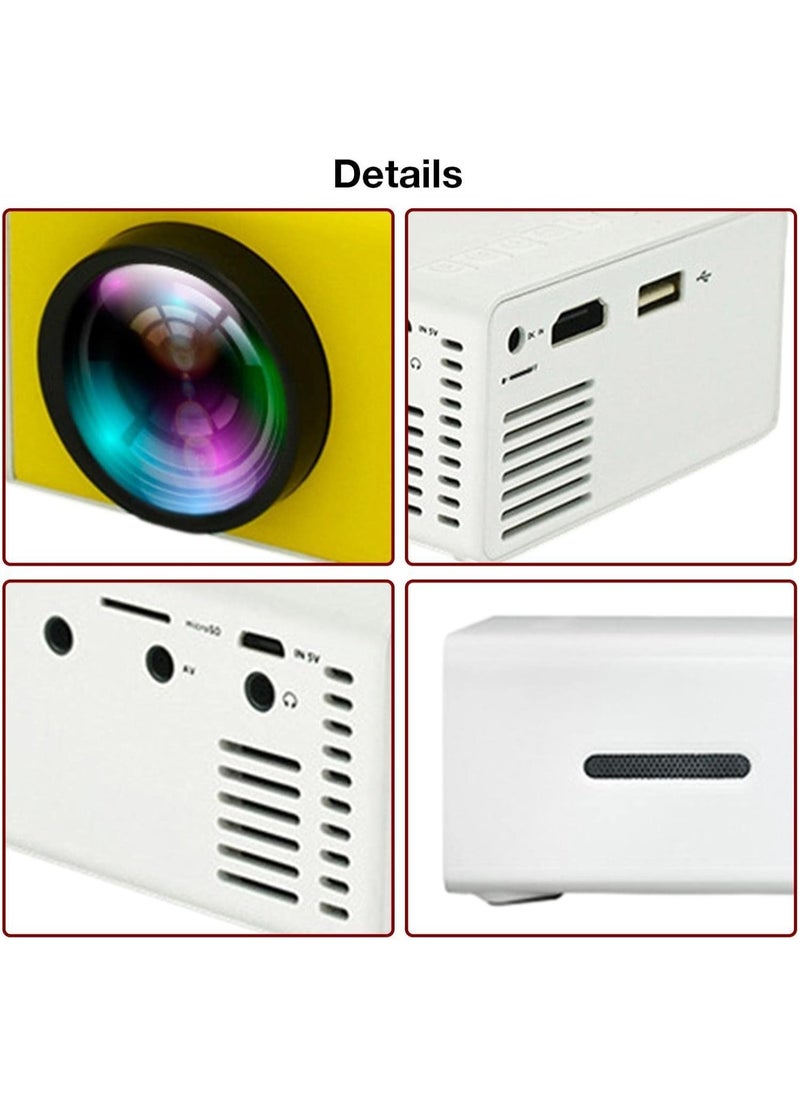 SUKILO - Portable Mini Projector YG300 – Full Color LED Home Theater Projector for Smartphone, Laptop, TV Box | Compact Micro Projector for Outdoor Use, Kids, and Family Entertainment - Image 1