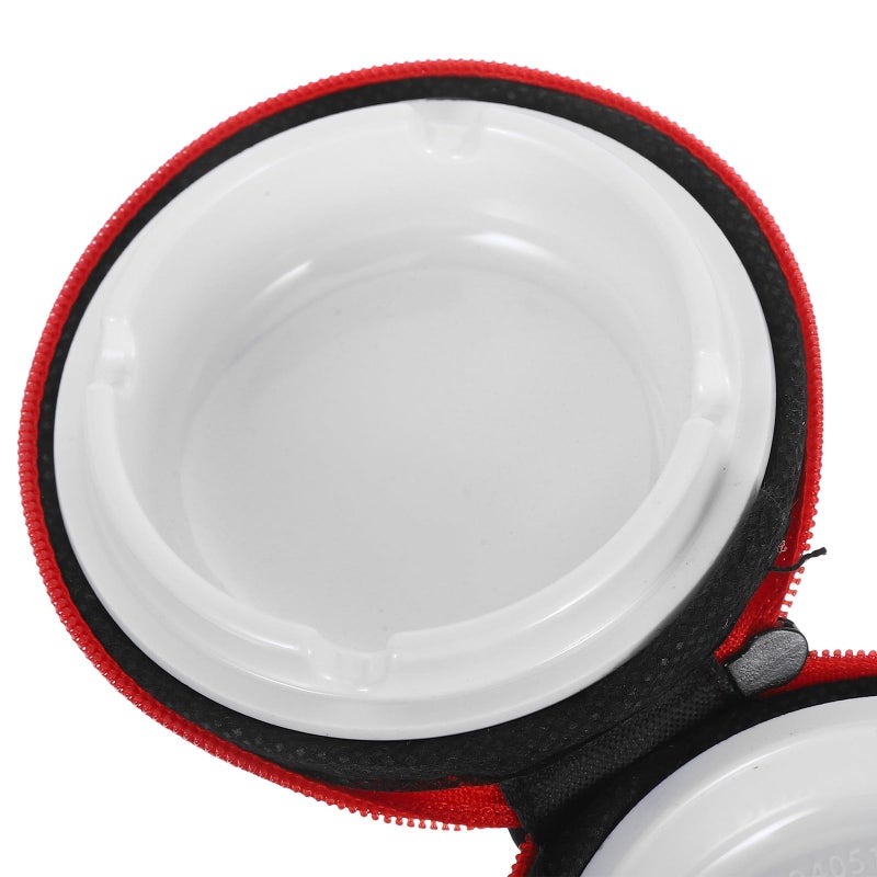 صندوق رماد جيب محمول صغير مضاد للرياح بسلسلة مفاتيح للسفر في الهواء الطلق والتخييم والسيارة - Image 4