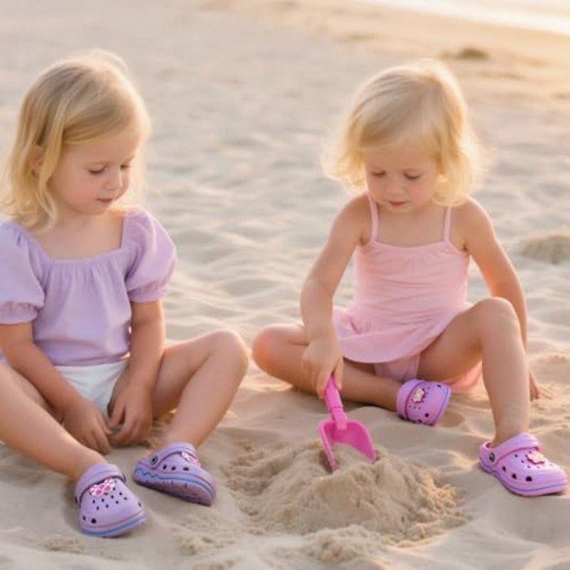 Casazoe Toddler Garden Clogs Boys Girls Slip-on Shoes Summer Lightweight Outdoor Slippers Sandals Baby 's Beach Pool Shoes - Image 2