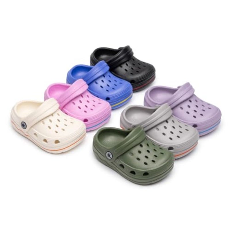 Casazoe Toddler Garden Clogs Boys Girls Slip-on Shoes Summer Lightweight Outdoor Slippers Sandals Baby 's Beach Pool Shoes - Image 3